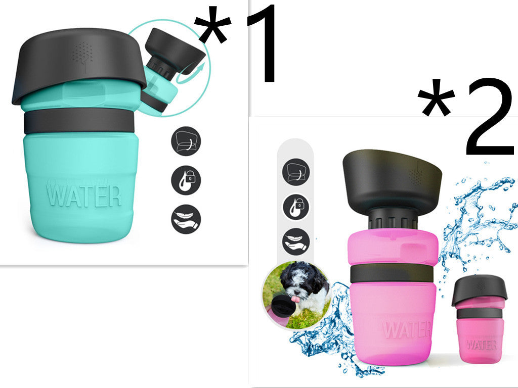 Refresh & Go Pet Squeeze Bottle for Daily Walks