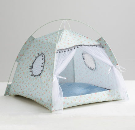Cozy Enclosed Cat Tent for Comfy Naps