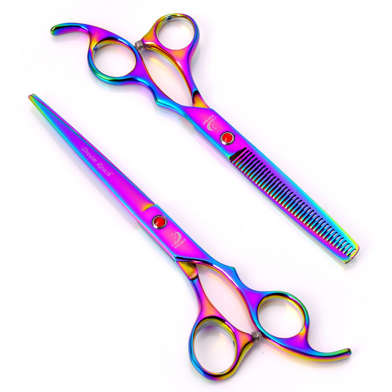 Gentle Pet Grooming Scissors for Cute, Fresh Haircuts