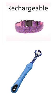 Light-Up Dog Collar for Visibility and Style