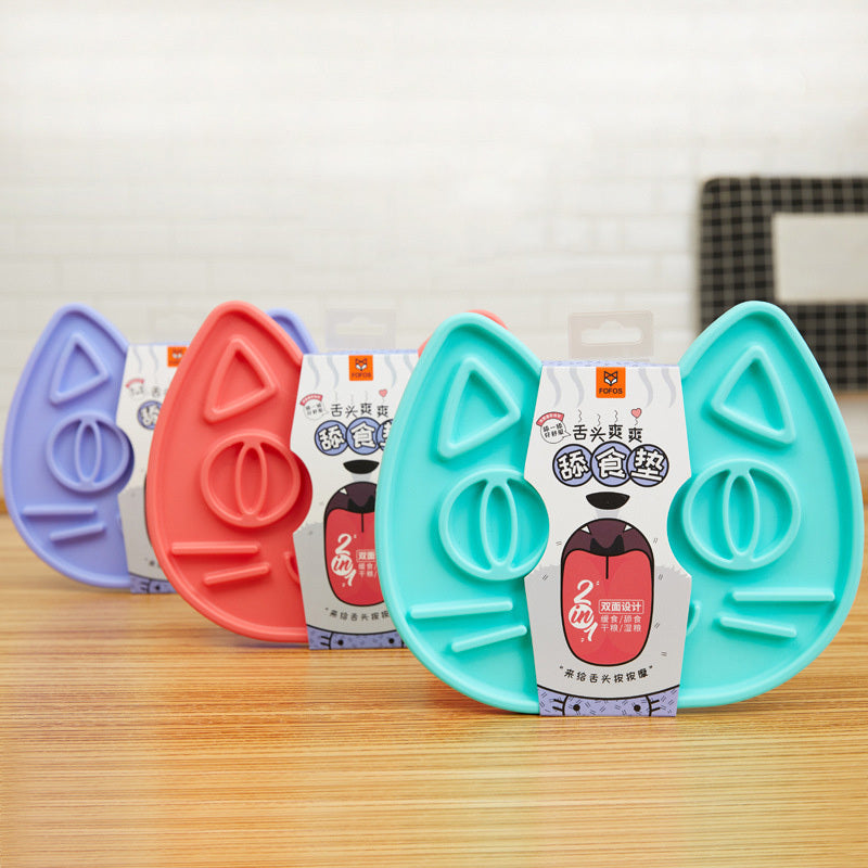 Double-Sided Slow Feeder Mat for Happy Pets