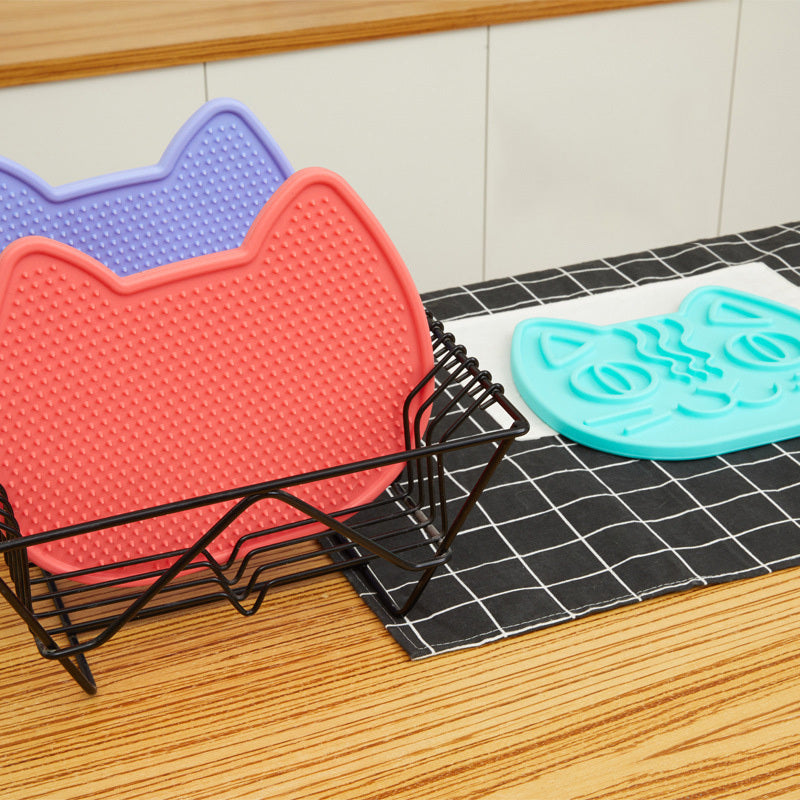 Double-Sided Slow Feeder Mat for Happy Pets