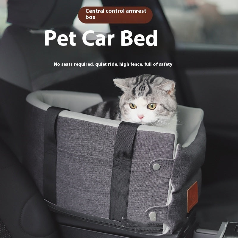 Comfy Travel Seat for Safe, Happy Car-Loving Cats