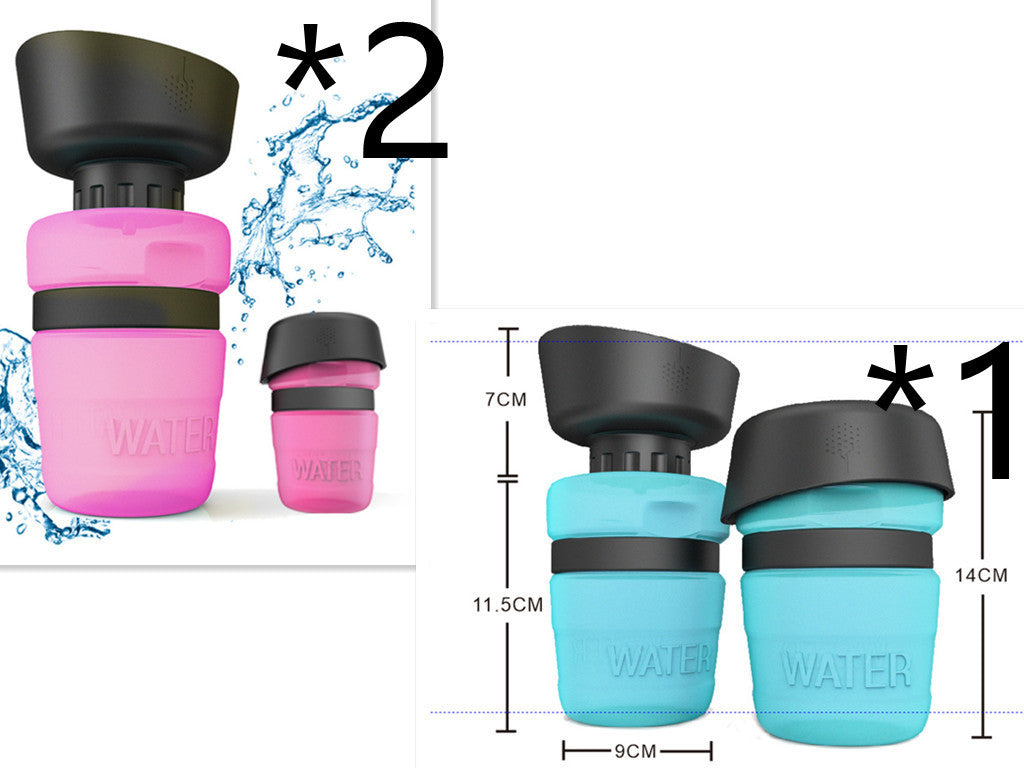 Refresh & Go Pet Squeeze Bottle for Daily Walks
