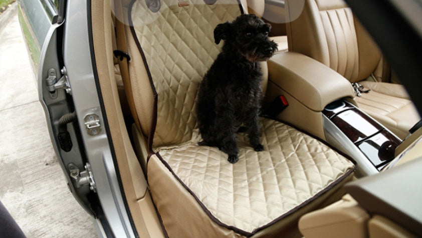 Soft Waterproof Pet Seat Cushion for Everyday Driving