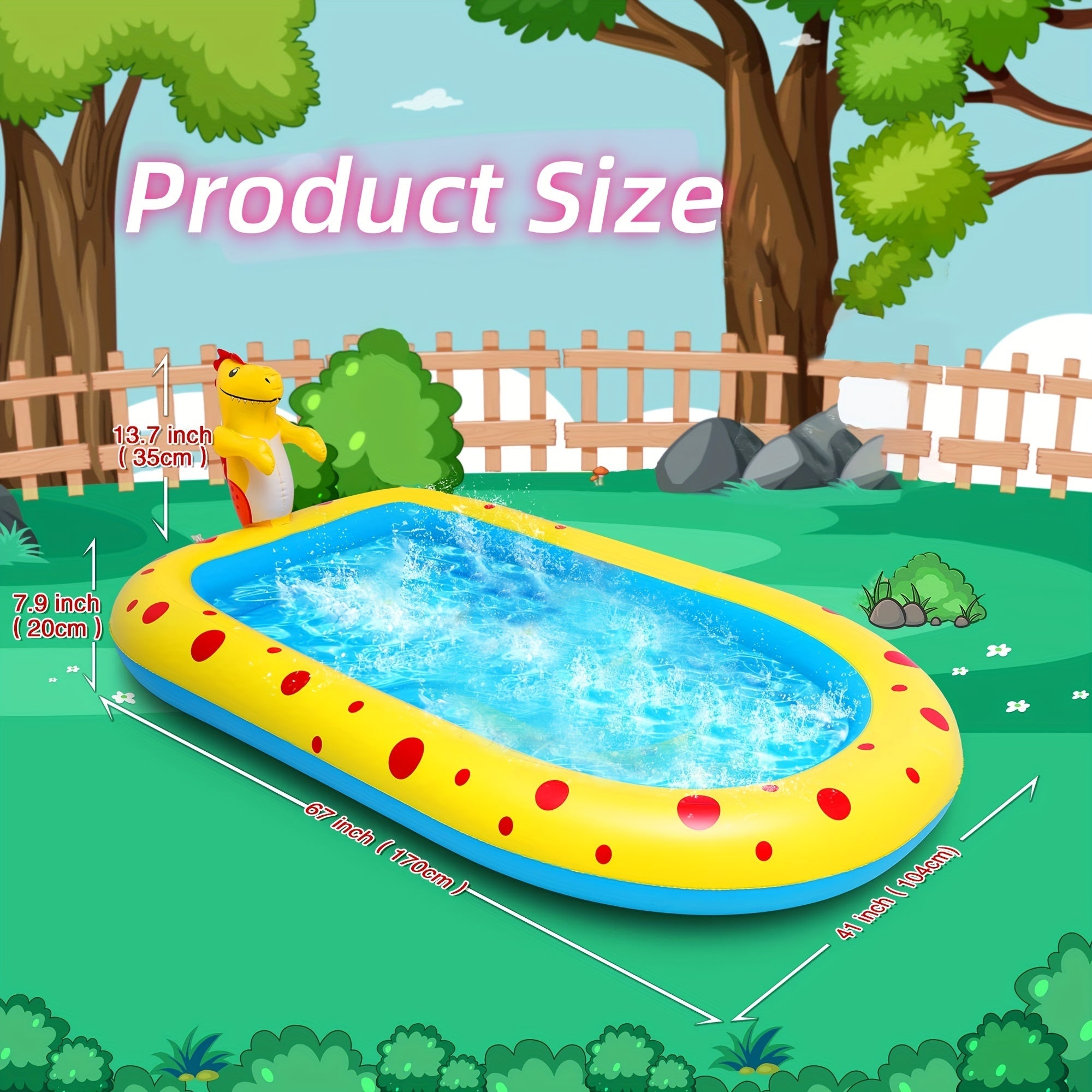 Interactive Water Play Pool for Happy Pets