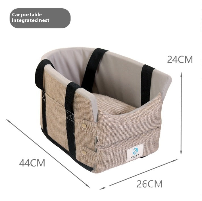 Comfy Travel Seat for Safe, Happy Car-Loving Cats