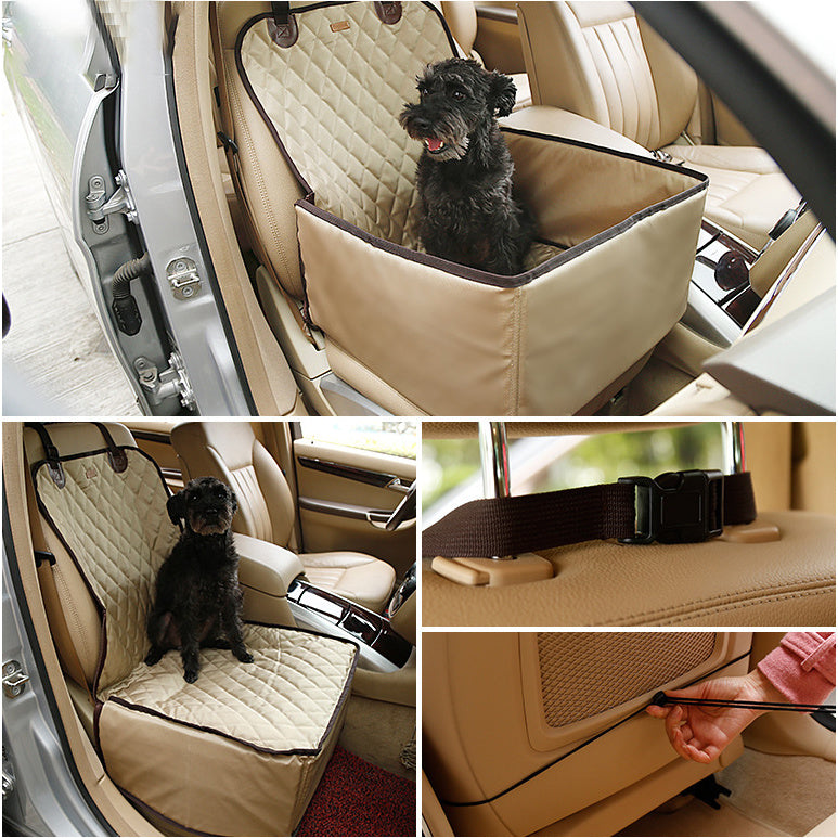 Soft Waterproof Pet Seat Cushion for Everyday Driving