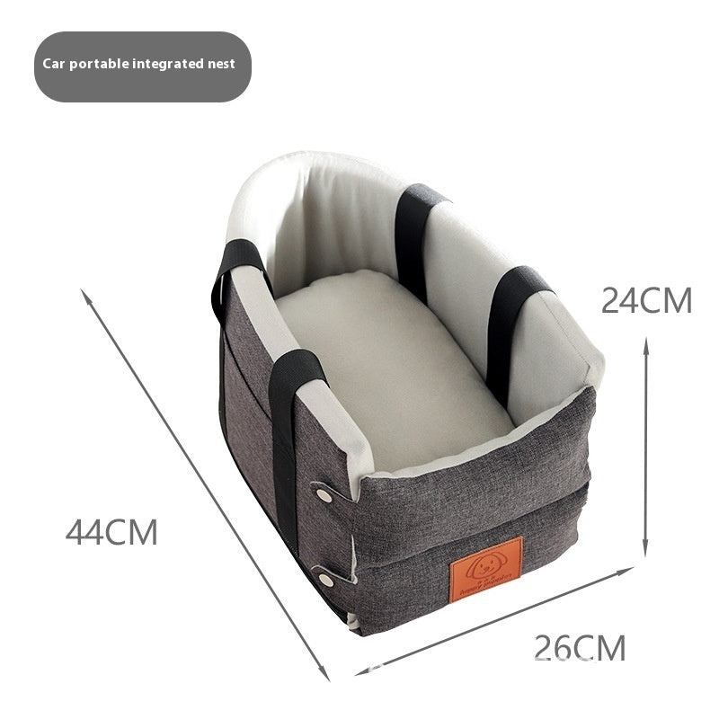 Comfy Travel Seat for Safe, Happy Car-Loving Cats
