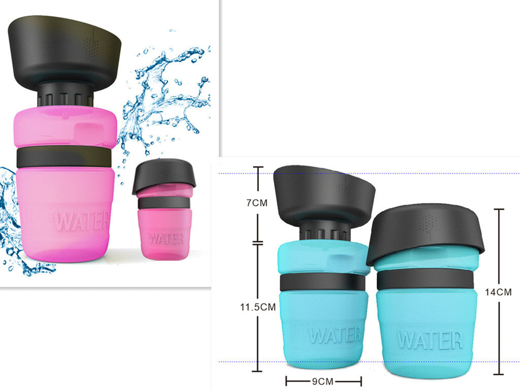 Refresh & Go Pet Squeeze Bottle for Daily Walks