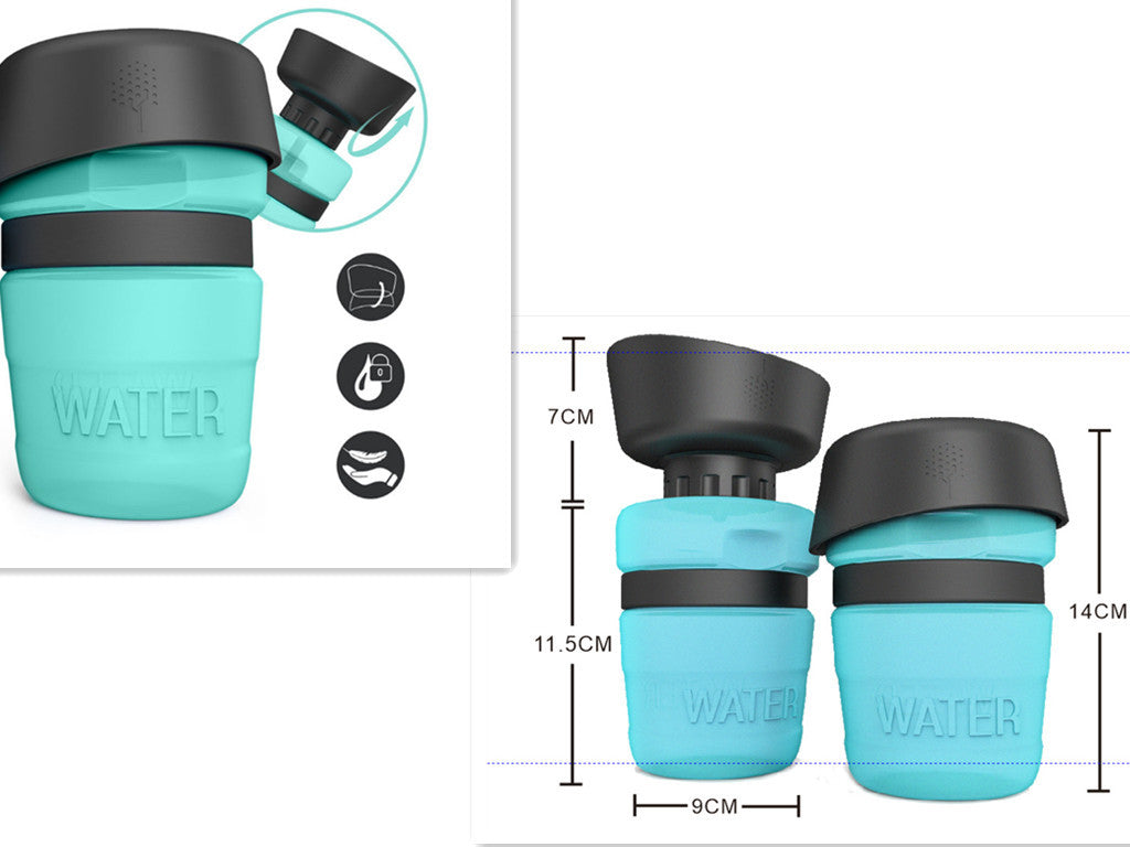 Refresh & Go Pet Squeeze Bottle for Daily Walks