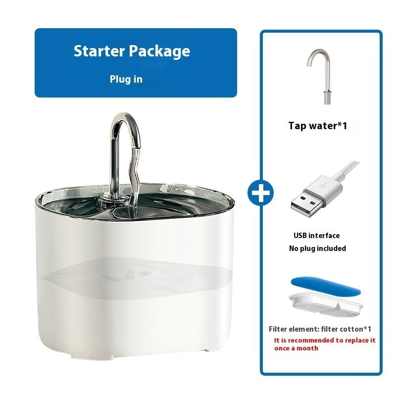 Smart Pet Fountain – Fresh, Flowing Water Your Cat Loves!