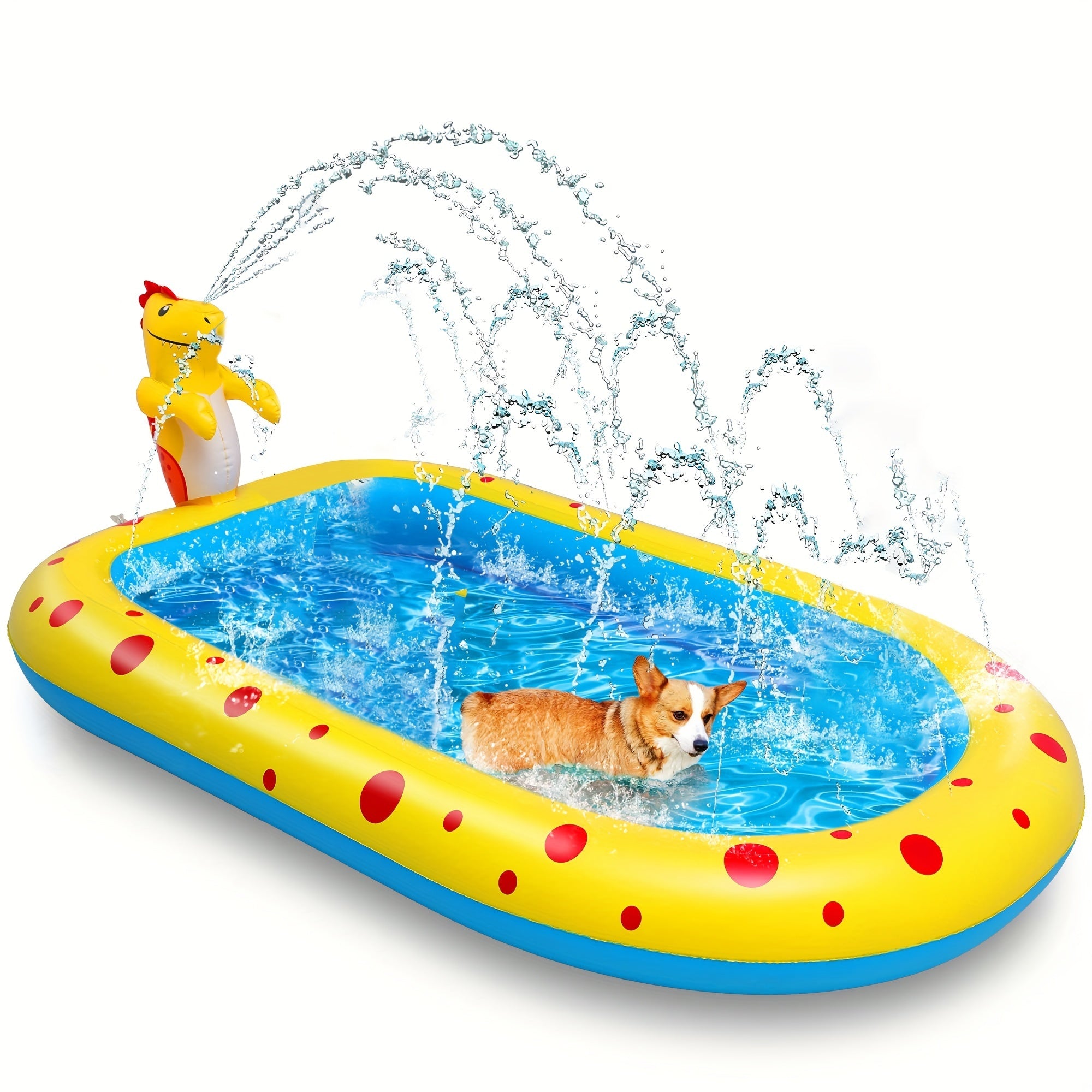 Interactive Water Play Pool for Happy Pets