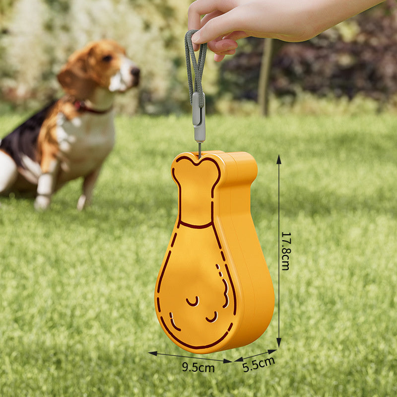 2-in-1 Pet Travel Bottle for Easy Food & Water
