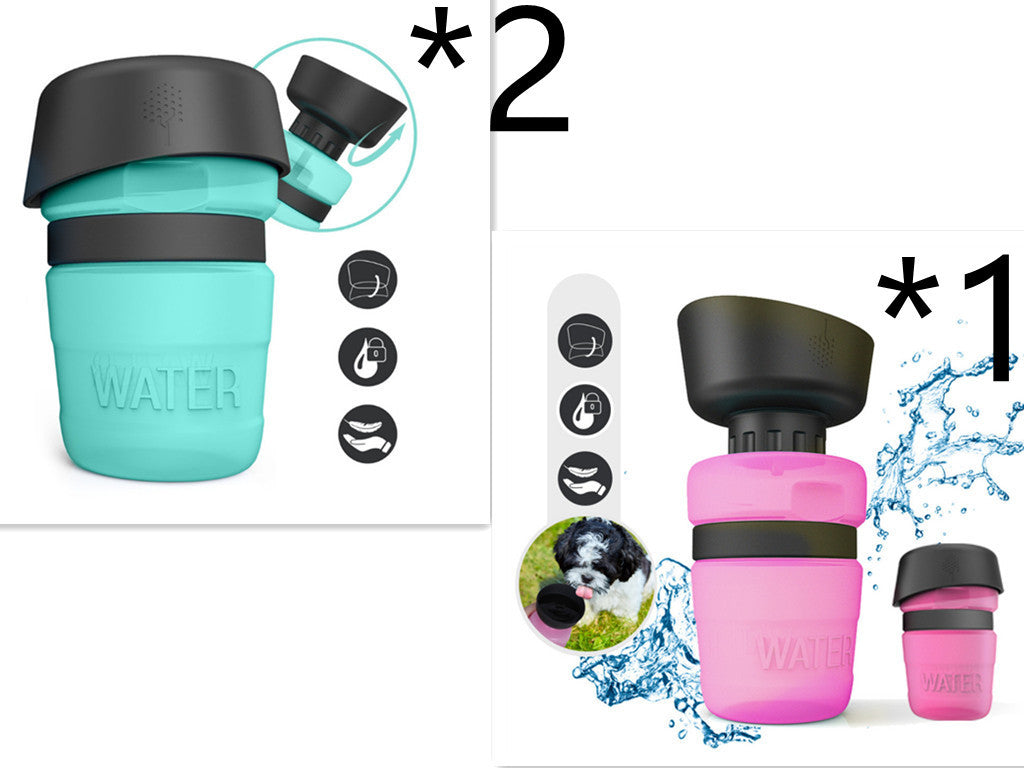 Refresh & Go Pet Squeeze Bottle for Daily Walks