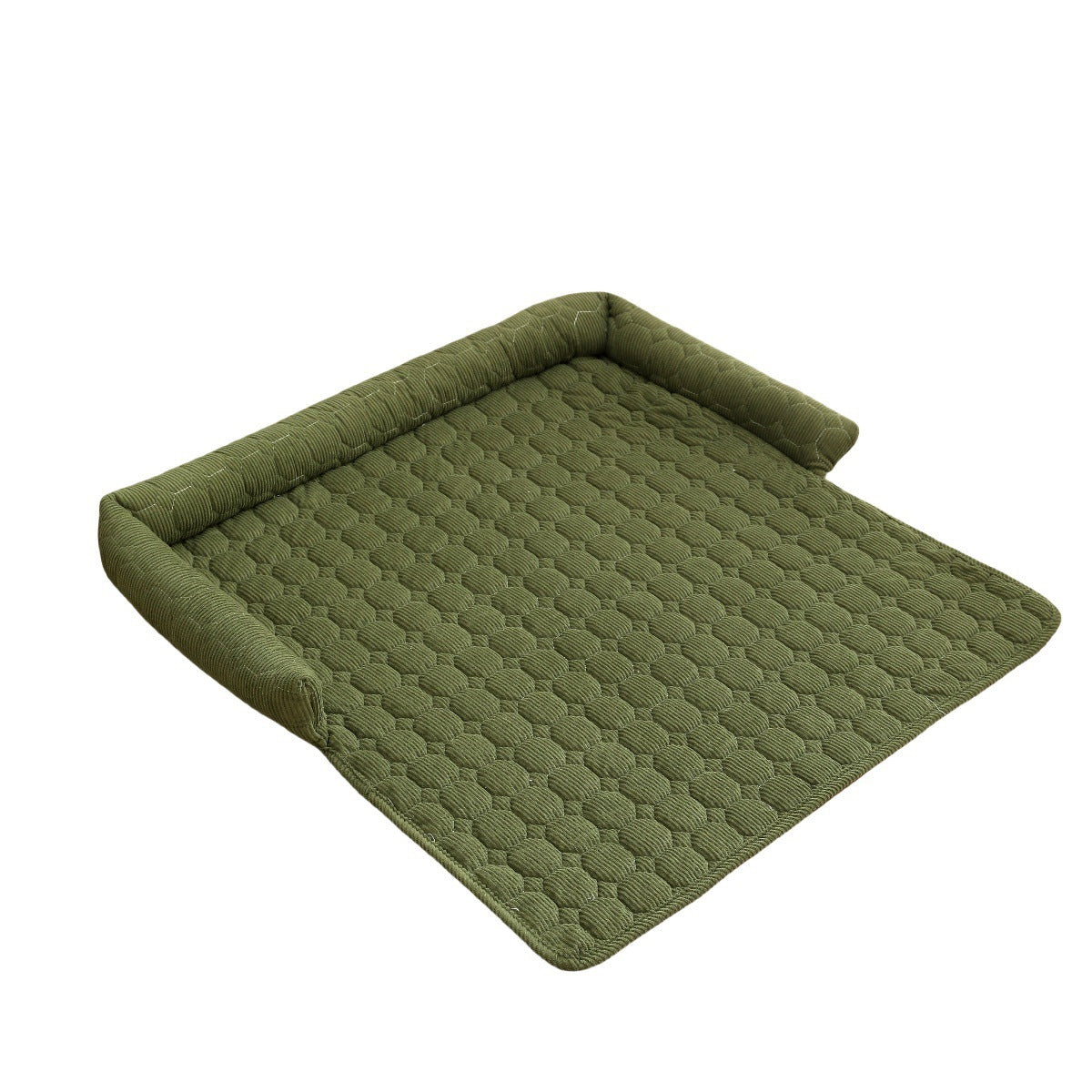 Luxury Corduroy Pet Bed – Calming Comfort for Every Paw